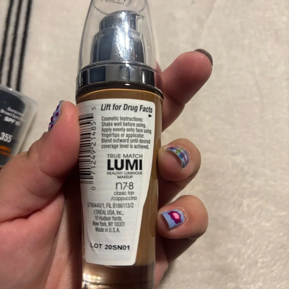 L'Oreal True Match Lumi Foundation n7-8